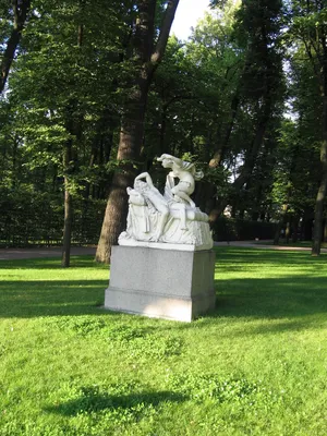 Летний сад. Санкт-Петербург.. Маршрут