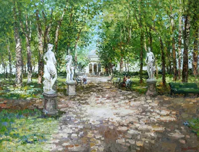 Летний сад в Петербурге