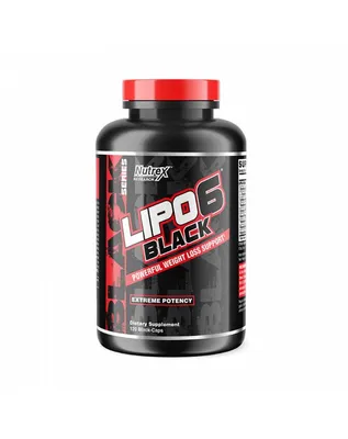Жиросжигатель Nutrex Lipo 6 Black USA Version, 120 капсул - отзывы  покупателей на Мегамаркет