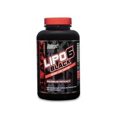 Спортивное питание Nutrex Lipo 6 black концентрат - «Чёрный убийца вашего  жира» | отзывы