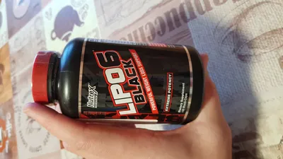 LIPO-6 Black, экстремальная эффективность, 120 черных капсул