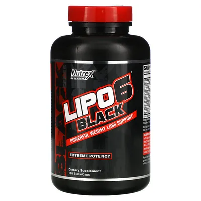 Lipo 6 Black Powerful WLS Extreme Potency - 120 капс купить Киев и Украина  ≡ Цена, отзывы на Lipo 6 Black Powerful WLS Extreme Potency - 120 капс ≡  Belok.Ua