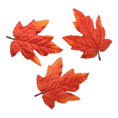 Купить 2AR174 Листья клена красно-желтые, 12см, цена, фото, описание.  Купить в интернет-магазине Искусница
