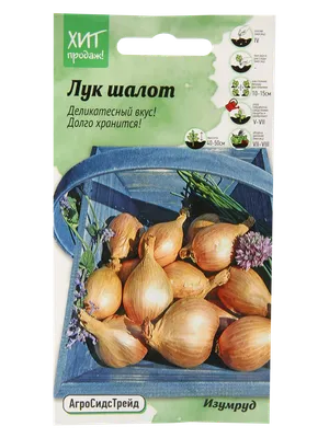 Семена лук-шалот АгроСидсТрейд Изумруд T02958-AGS 1 уп. - характеристики и  описание на Мегамаркет