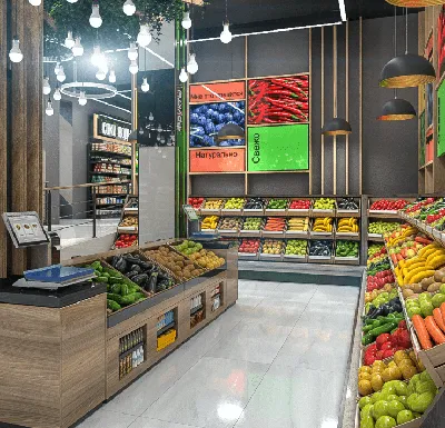 Оборудование для продажи овощей и фруктов в магазинах - заказать торговое  оборудование | Argo