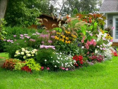 8 замечательных маленьких садов (когда на красоту — всего несколько соток)  | Маленький сад, Небольшой сад, Садовые стулья