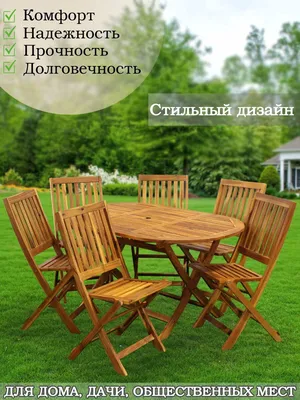 Выбор уличной садовой мебели