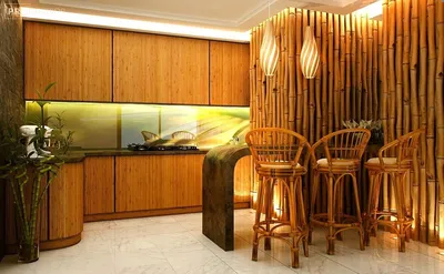 Бамбук в интерьере: экзотический декор для вашей квартиры — КупиСтул