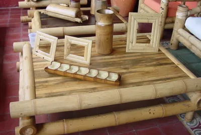 Бамбуковая мебель из Китая