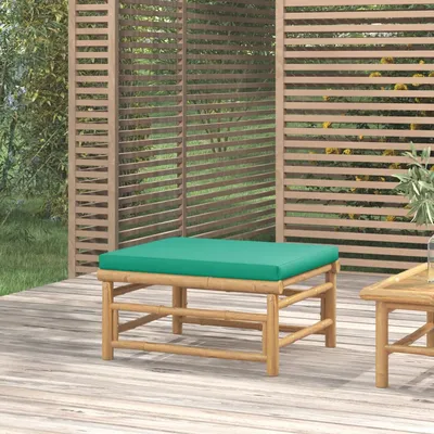 Садовая мебель 12 частей бамбуковый садовый набор скамейка кремовый/серый  купить в Германии - kaufbei.tv