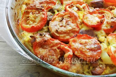 Свинина с овощами в духовке рецепт с пошаговыми фото