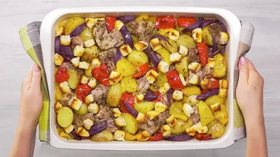 СВИНИНА С ОВОЩАМИ В ДУХОВКЕ - нежная, сочная, аппетитная. Приготовить  просто! Рецепт Всегда Вкусно! - YouTube
