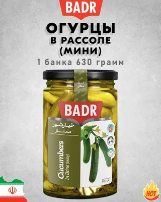 Маринованные огурцы мини \"Rekolte\" 680г Турция | Магазин Халяль