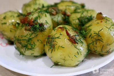 Простой салат из молодого картофеля пошаговый рецепт с фото