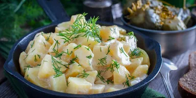 Молодой отварной картофель - 6 пошаговых фото в рецепте