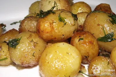 Жареный молодой картофель - пошаговый рецепт с фото на Готовим дома