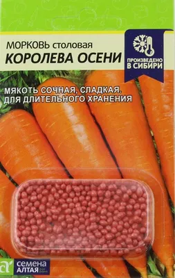 Морковь Королева Осени можно купить недорого с доставкой в питомнике  Любвитский