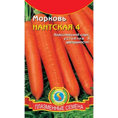 Семена Морковь \"НАНТСКАЯ КРАСНАЯ\", драже, 300 шт (4731994) - Купить по цене  от 21.00 руб. | Интернет магазин SIMA-LAND.RU