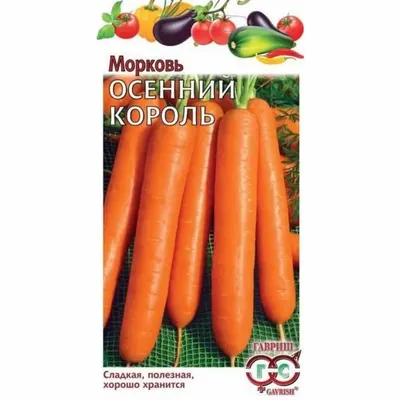 Морковь Осенний король (драже 300 шт) 3 уп Агрохолдинг Поиск 166672925  купить за 175 ₽ в интернет-магазине Wildberries