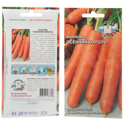 Семена Морковь Geolia «Осенний король» по цене 23 ₽/шт. купить в Твери в  интернет-магазине Леруа Мерлен