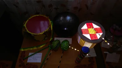 Шумовые музыкальные инструменты-своими руками