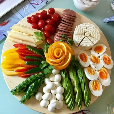 Красивая нарезка овощей на стол - 55 фото