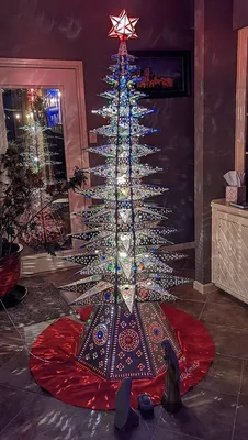 Самые необычные ёлки, которые можно сделать своими руками: 15 идей —  BurdaStyle.ru