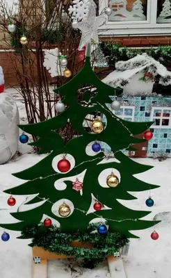 Самые необычные новогодние елки своими руками: Идеи и вдохновение в журнале  Ярмарки Мастеров