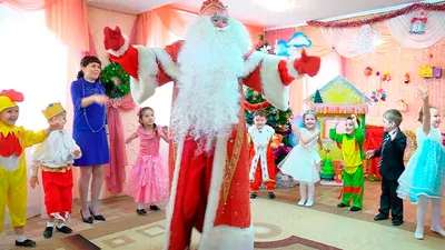 Фото \"Новогодний утренник в яслях\" (Студеный) | Частный детский ясли-сад  \"Тёма\"