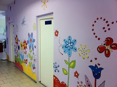 Красноярские подростки раскрасили стены детских садов / Новости общества  Красноярска и Красноярского края / Newslab.Ru