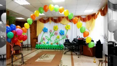 Выпускной в детском саду - оформление зала в Благовещенске: заказать 3000 ₽  ☎ Кузница счастья | 637306
