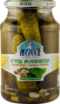 Купить Огурцы маринованные с вишневым листом, Россия, 950 г с доставкой на  дом и в офис в Новосибирске в интернет - магазине Погребок