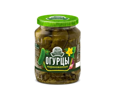 Огурцы маринованные 680г купить c доставкой на дом в интернет-магазине  КуулКлевер