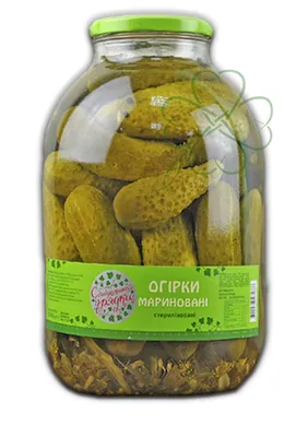 Огурцы маринованные органические Stodola 900 г - купить за 109.00 грн,  доставка по Киеву и Украине, низкая цена | Интернет-рынок продуктов  FreshMart