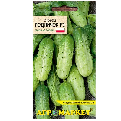 Купить семена Родничок огурец 5 г. Vinel | Цена, фото и описание