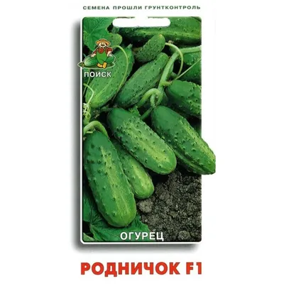 Семена огурцов | огурец родничок f1 0,5 г, агролиния