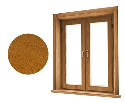 Подоконник Moeller и окно Рехау, цвет Золотой Дуб | Подоконник, Дуб, Окно