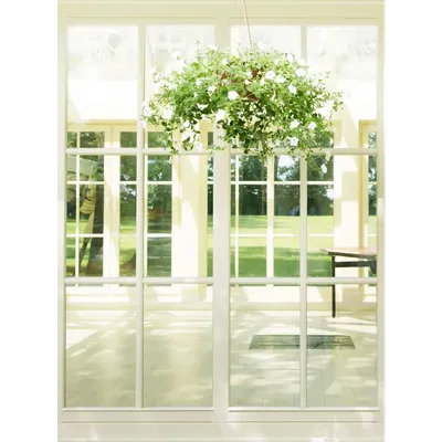 Картина \"Окно, вид из окна, в сад\" для интерьера на стену / Декор в дома,  спальню, на кухню, детскую комнату, 125 см х 62 см - купить по низкой цене  в интернет-магазине OZON (861070871)