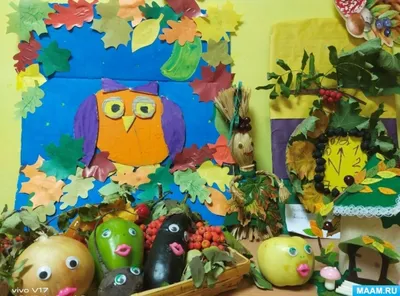 Осень в детском саду: идеи поделок из природных материалов | Адукар
