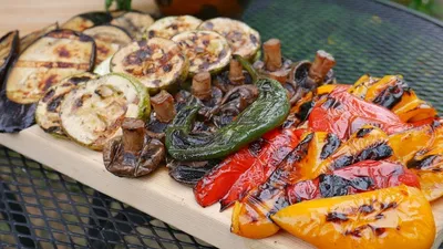 Вкусные овощи на гриле - рецепт маринования овощей для гриля