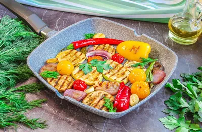 Рецепт овощного шашлыка на шампурах со специями