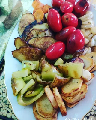 Овощи на сковороде гриль рецепт с фото пошагово - 1000.menu