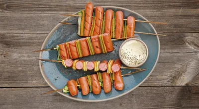 Мясо с овощами на шпажках | Кулинарный ларец | Дзен