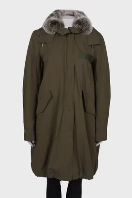 Парка army yves salomon, женская, оригинал — цена 6500 грн в каталоге Парки  ✓ Купить женские вещи по доступной цене на Шафе | Украина #58489611