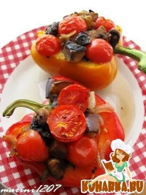 Фаршированный перец с капустой и морковью - пошаговый рецепт с фото на  Повар.ру
