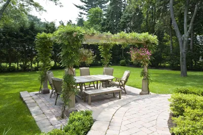 Перголы в саду - секреты ландшафтного дизайна | Houzz Россия