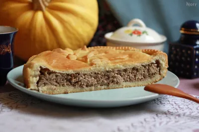 Пирог с мясом и картошкой - рецепт с фотографиями - Patee. Рецепты