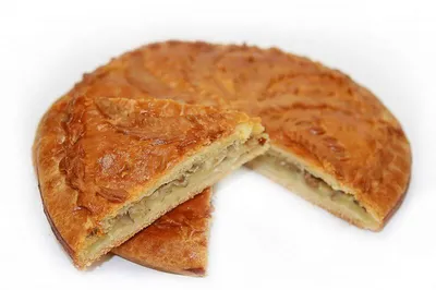 Заливной пирог с картофелем и мясом | Пикабу