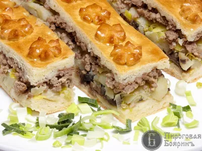 Русский пирог с мясом и картофелем - купить с доставкой на дом в СберМаркет