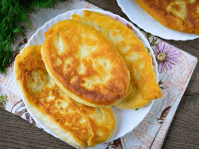 Жареные пирожки с картошкой - рецепт автора Chadum A.